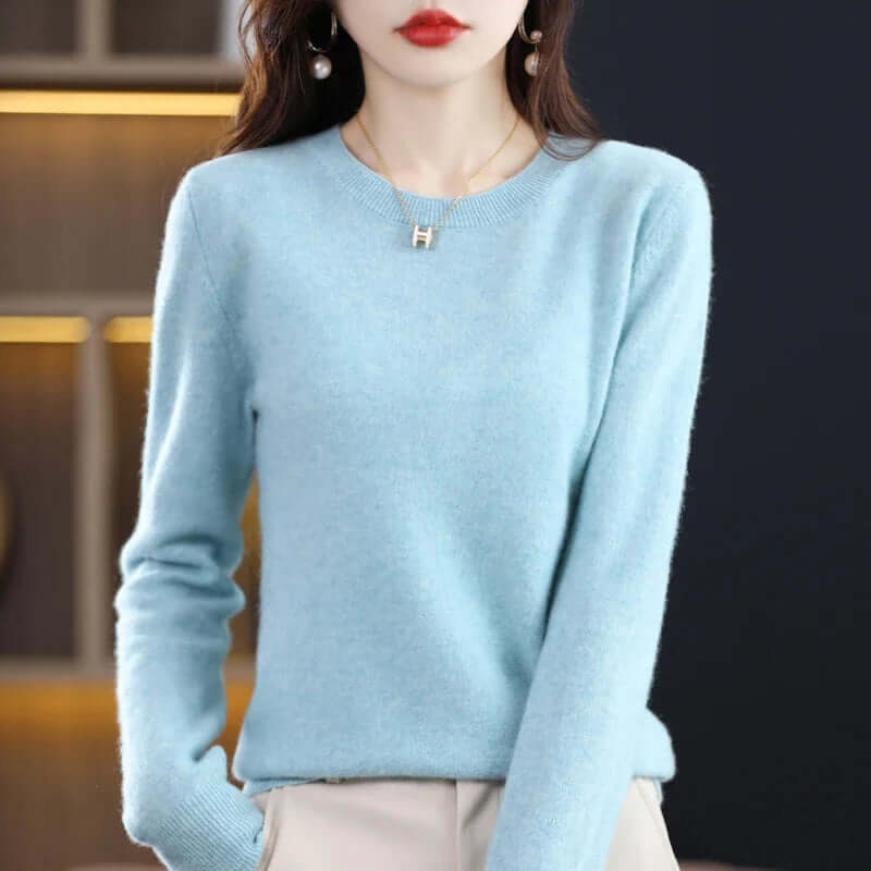 Vulania | Women’s Lightweight Soft Blend Slim Fit Sweater