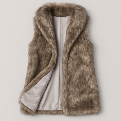 Herila | Women’s Faux Fur Luxe Layering Vest