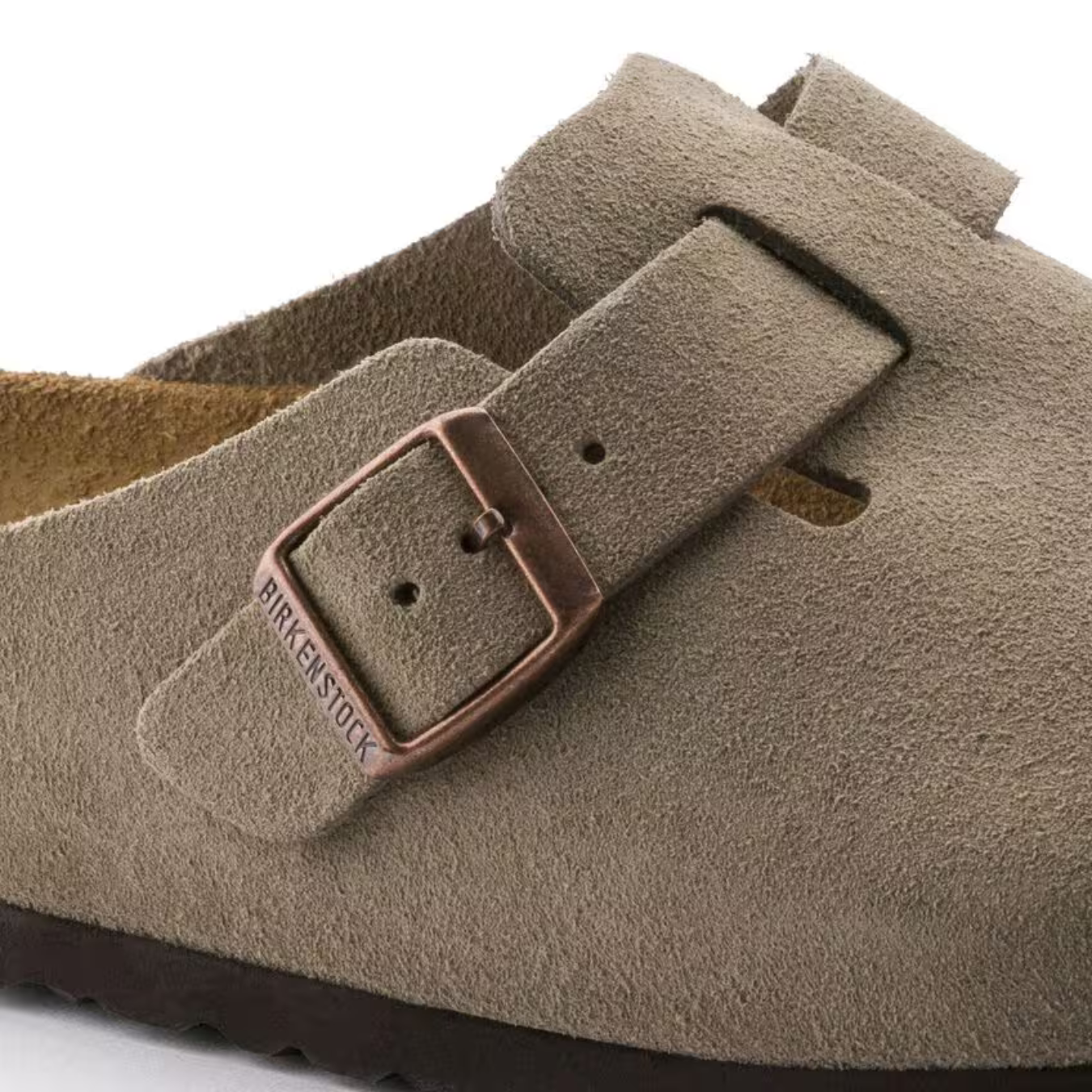 Boston Suede Clogs – Premium Leather Comfort Clogs with Soft Anatomical Footbed3