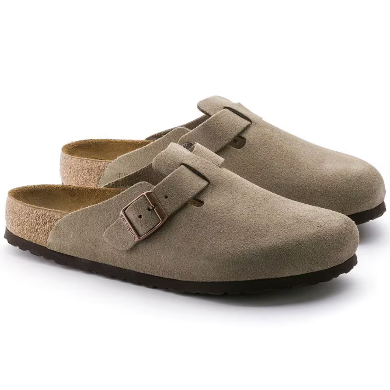 Boston Suede Clogs – Premium Leather Comfort Clogs with Soft Anatomical Footbed4