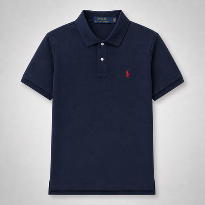 Polo Ralph Lauren Men's Cotton Polo Shirt – Premium Classic Fit Cotton Polo