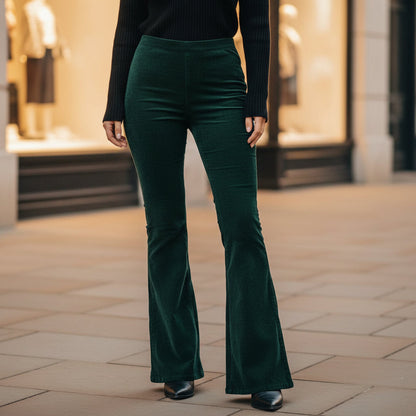 Women’s Flare Pants | High Waist, Elegant Fit - 7