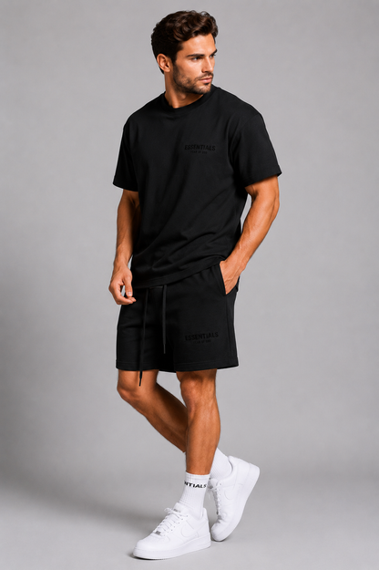 Fear of God Essentials Short Set – Premium Oversized Streetwear T-Shirt & Shorts