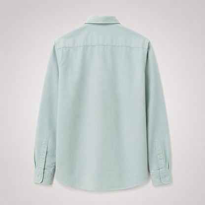 Fred Perry Men's Long Sleeve Button-Down Shirt – Premium Cotton Smart Casual Shirt