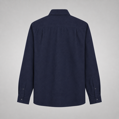 Fred Perry Men's Long Sleeve Button-Down Shirt – Premium Cotton Smart Casual Shirt