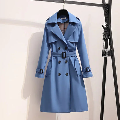 Grenie | Women’s Belted Longline Trench Coat