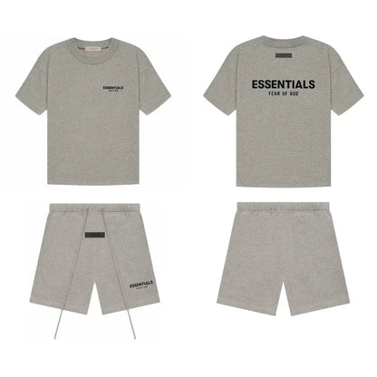 Fear of God Essentials Short Set – Premium Oversized Streetwear T-Shirt & Shorts