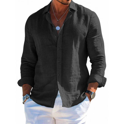 Rondelo | Women’s Lightweight Lapel Collar Casual Shirt