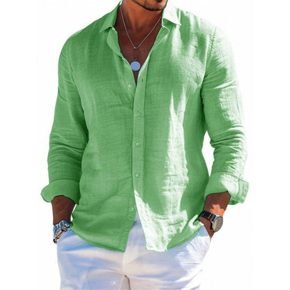 Rondelo | Women’s Lightweight Lapel Collar Casual Shirt
