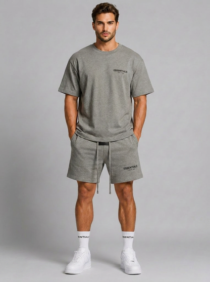 Fear of God Essentials Short Set – Premium Oversized Streetwear T-Shirt & Shorts