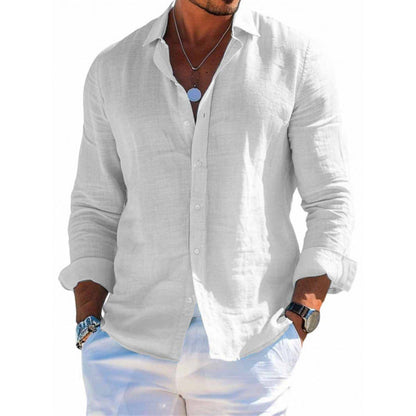 Rondelo | Women’s Lightweight Lapel Collar Casual Shirt