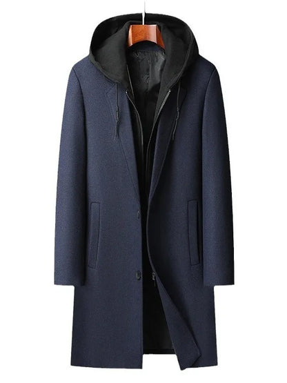 Lareon | Men’s Insulated Hooded Overcoat