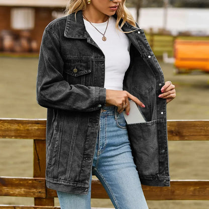 Vamelle | Women’s Vintage-Inspired Denim Jacket