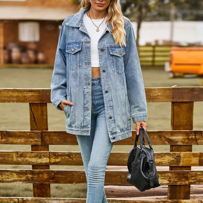 Vamelle | Women’s Vintage-Inspired Denim Jacket