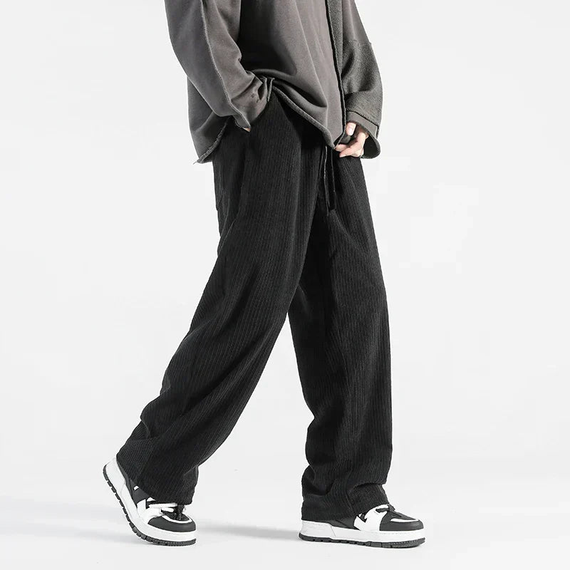 Zeldar | Men’s Corduroy Relaxed Fit Sweatpants