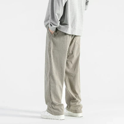 Zeldar | Men’s Corduroy Relaxed Fit Sweatpants