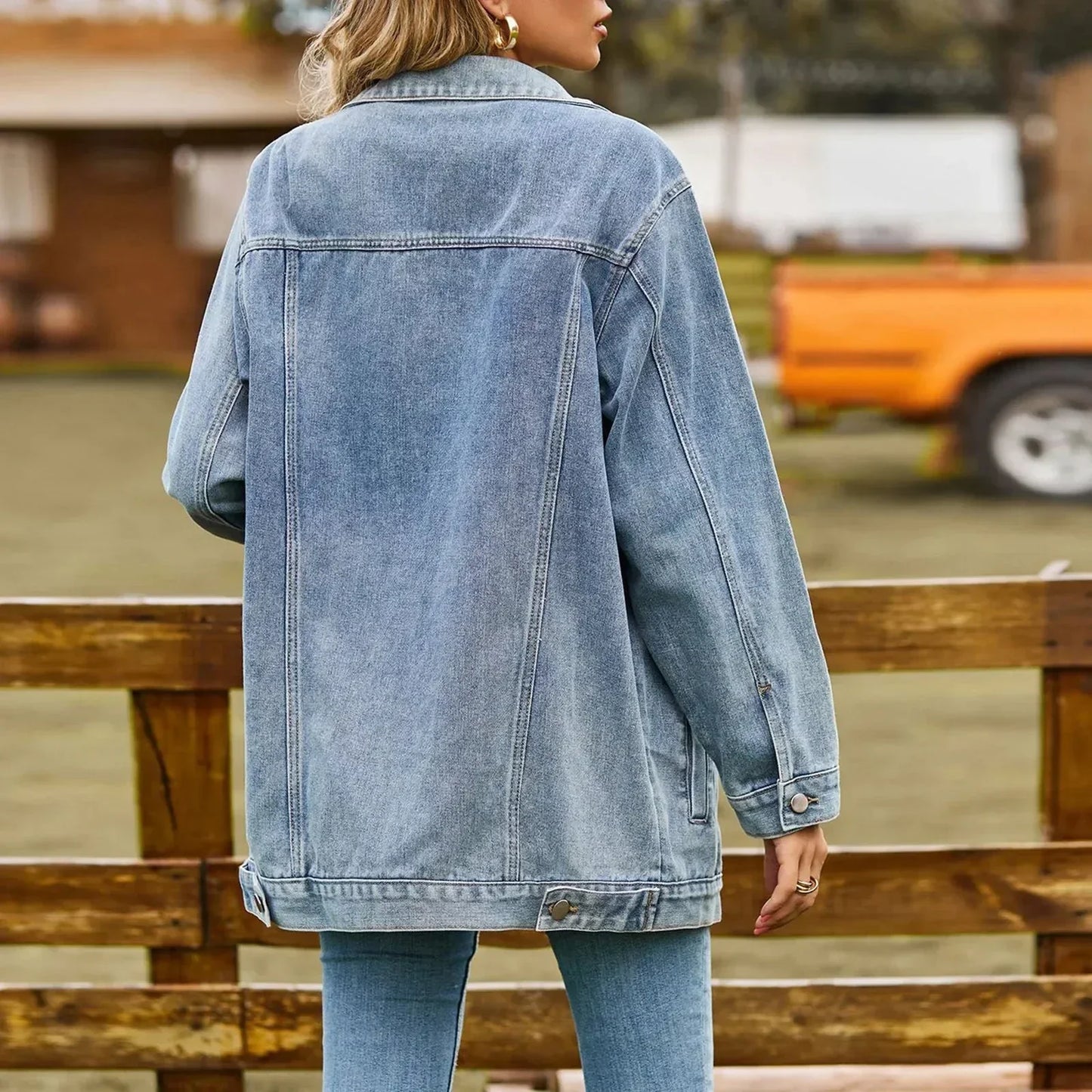 Vamelle | Women’s Vintage-Inspired Denim Jacket