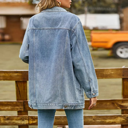 Vamelle | Women’s Vintage-Inspired Denim Jacket