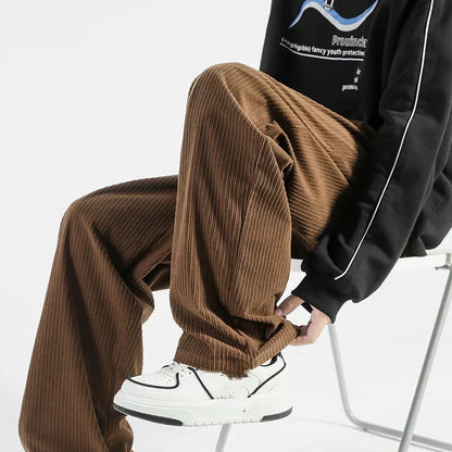 Zeldar | Men’s Corduroy Relaxed Fit Sweatpants