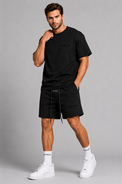 Fear of God Essentials Short Set – Premium Oversized Streetwear T-Shirt & Shorts