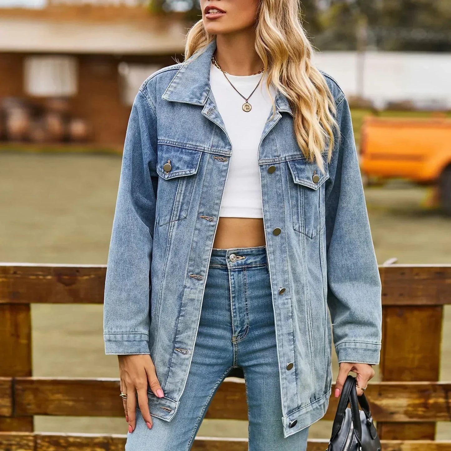 Vamelle | Women’s Vintage-Inspired Denim Jacket