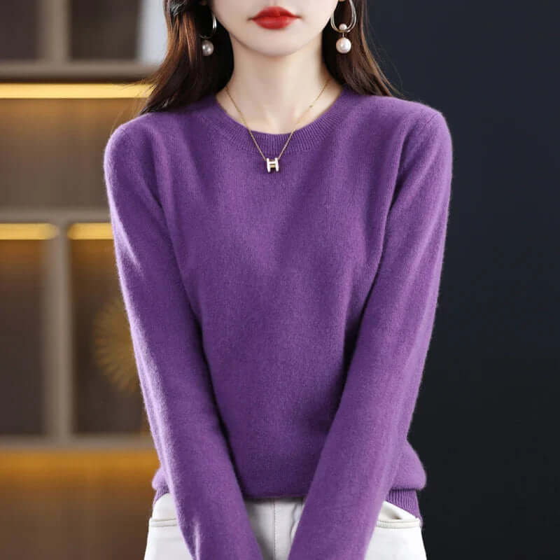 Vulania | Women’s Lightweight Soft Blend Slim Fit Sweater