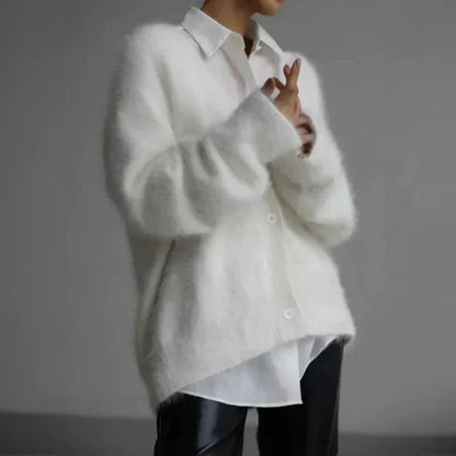 Chariona | Women’s Ultra-Soft Draped Knit Cardigan