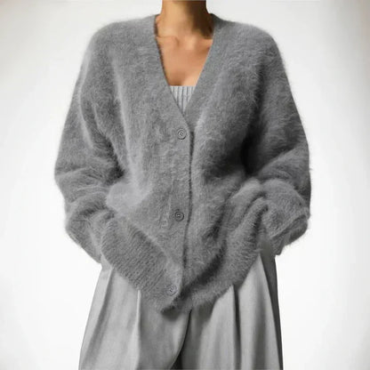 Chariona | Women’s Ultra-Soft Draped Knit Cardigan