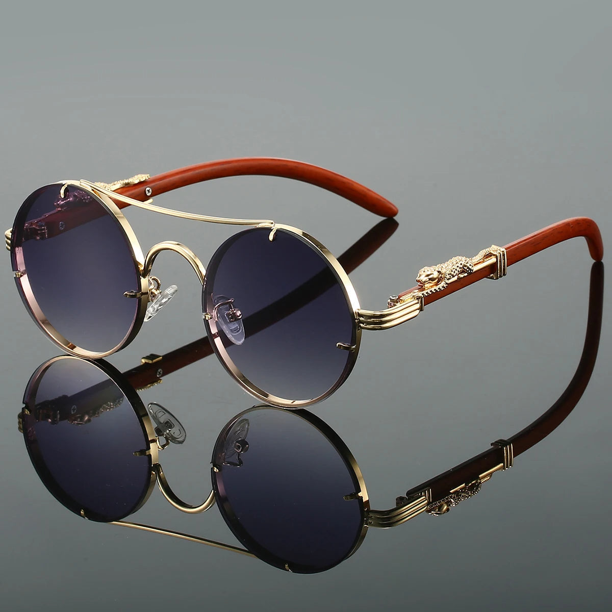 Zaylen | Double-Bridge Gradient Sunglasses