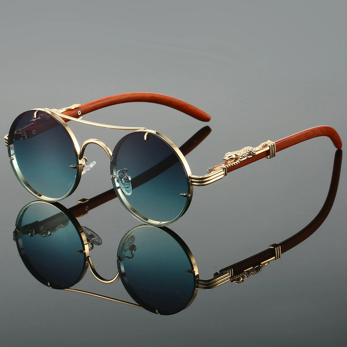 Zaylen | Double-Bridge Gradient Sunglasses
