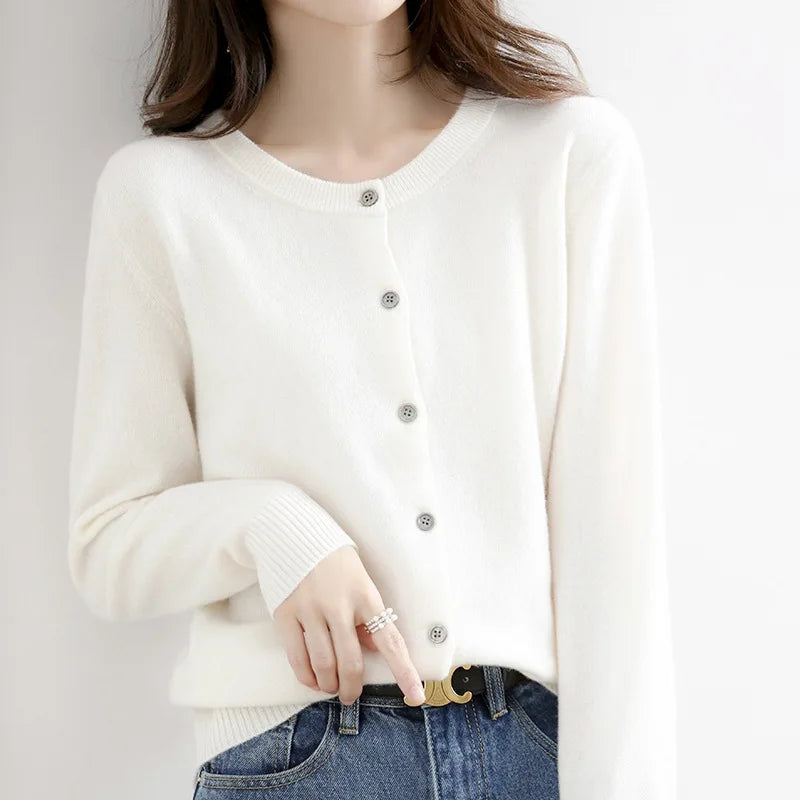 Rionina | Women’s Soft Blend Button-Up Cardigan