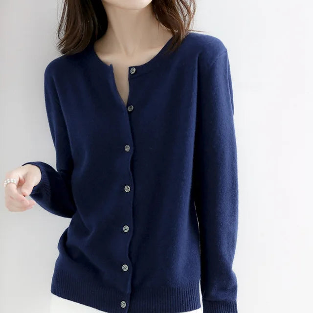 Rionina | Women’s Soft Blend Button-Up Cardigan